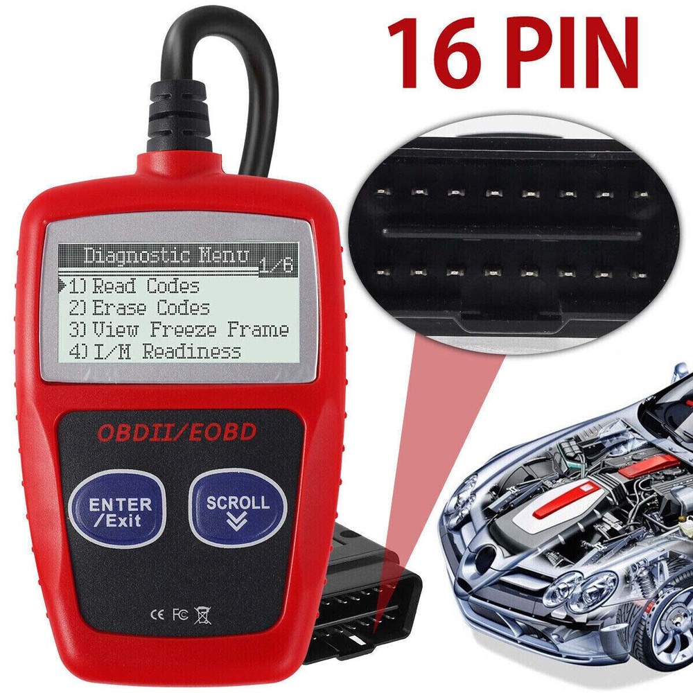 Automotive OBD Code Reader OBD2 Scanner Car Check Engine Fault Diagnostic Tool J
