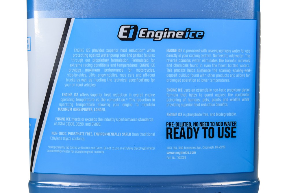 Engine Ice TYDS008-03 High Performance Coolant, 0.5 gallon, 4 Pack