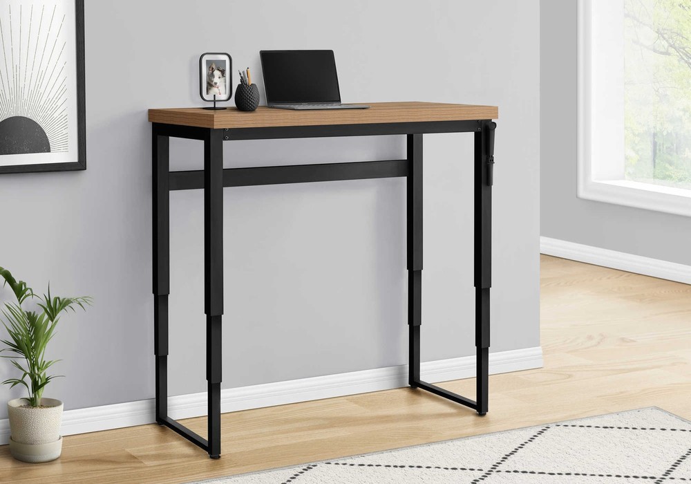 Computer Desk, Home Office, Standing, Adjustable, 48"l, Work, Laptop