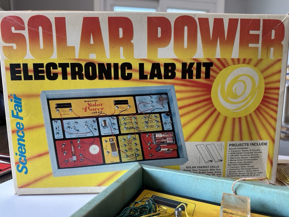 Science Fair Solar Power Electronic Lab Kit
