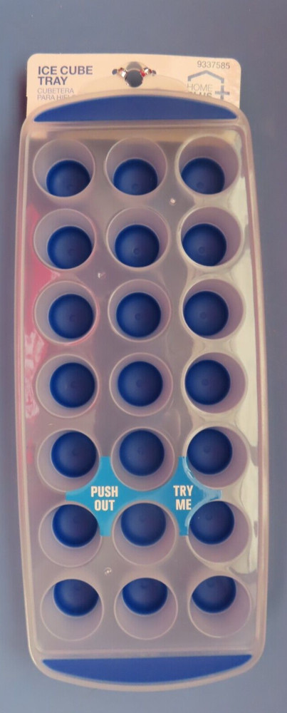 Home Plus Easy Release Ice Cube Tray  21 spots  11" x 4.5"  NEW