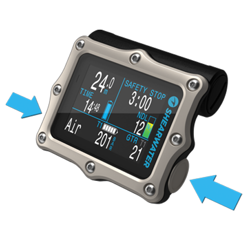 Shearwater Perdix 2 Dive Computer - Titanium