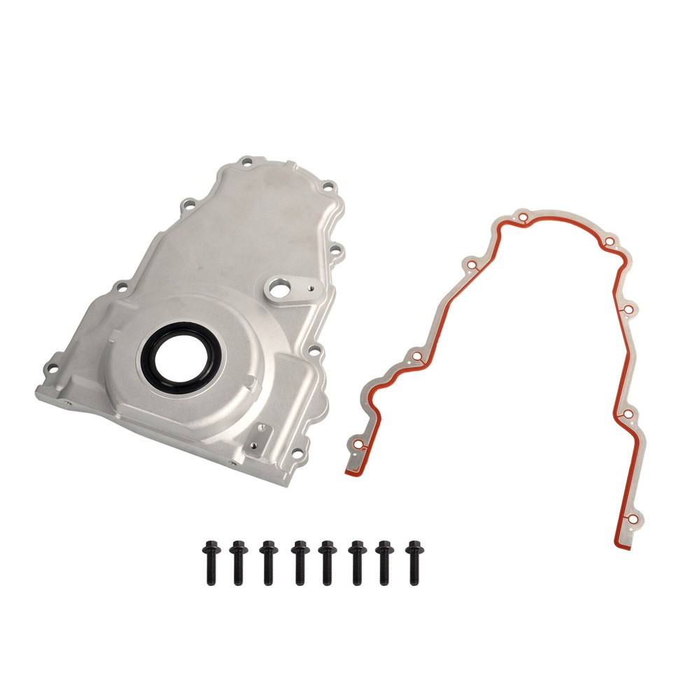 Engine Front Timing Cover w/ Cam Sensor & Harness Wire For Chevy LS2 LS3 Gen IV