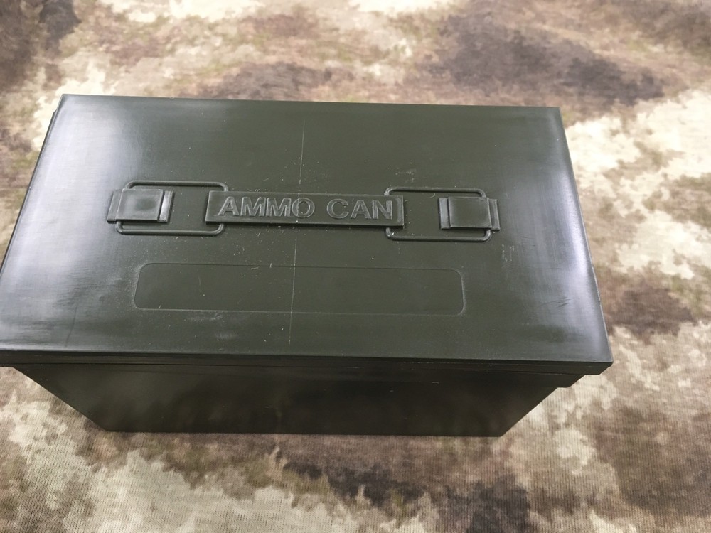 Mini 50 Caliber Plastic Storage Can 2 Each Great Prepper Item.