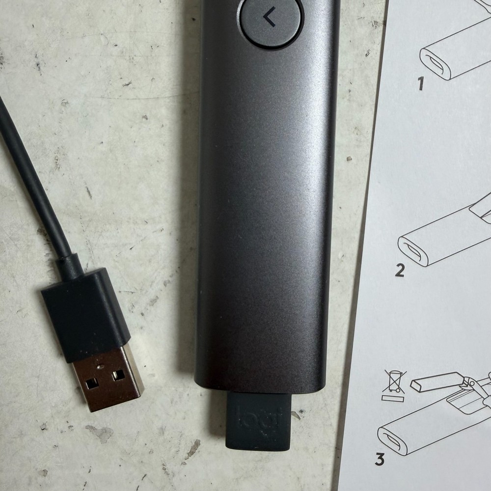 Logitech Spotlight Slate Advanced Wireless Bluetooth Presentation Remote Control