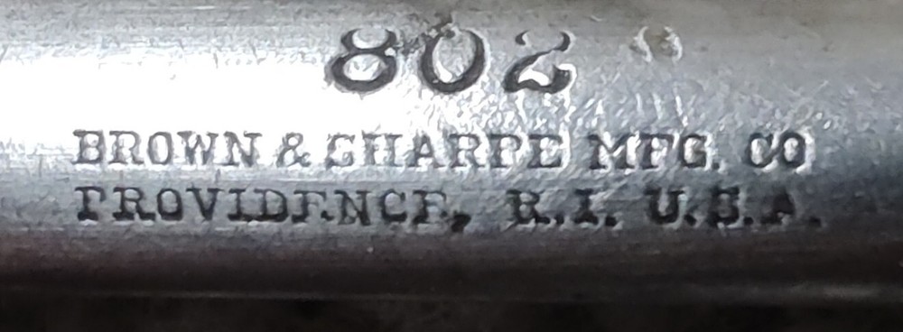 VERY NICE SOLID CONDITION 🗽BROWN AND SHARPE NO 802 7" ID CALIPER