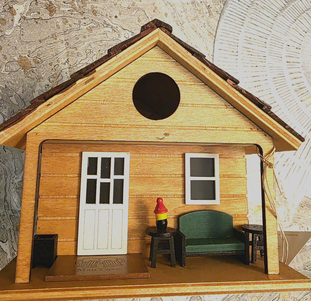 Man Cave Bird House . Home Bazaar.