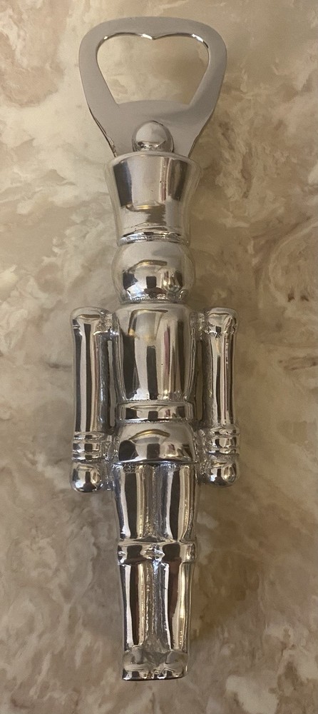Mariposa Nutcracker Bottle Opener Hand Made Silver Tone
