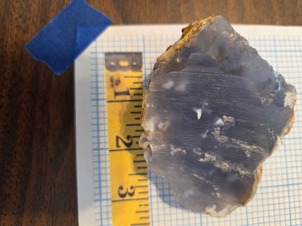 Blue Chaldedony Rough