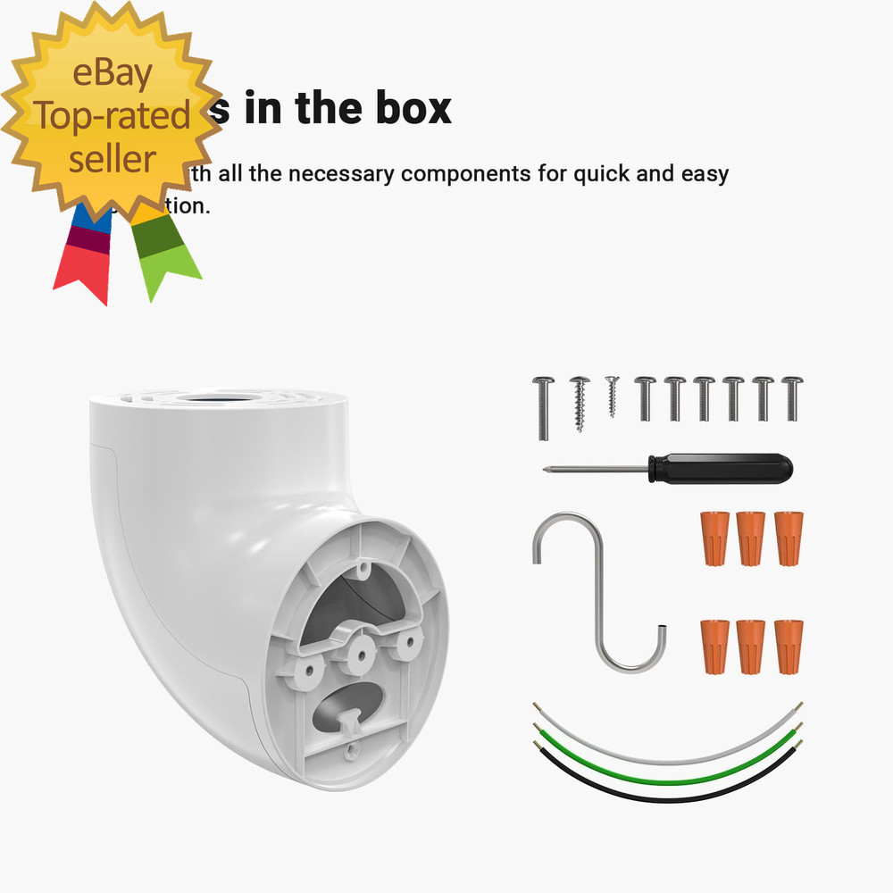 Eave Mount for Ring Floodlight Cam Wired Plus/Pro Ring Smart Lighting Floodlight