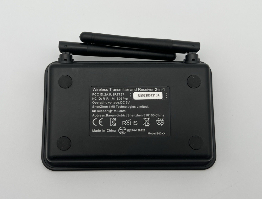 1Mii B03S Bluetooth 5.3 Transmitter & Receiver – Wireless Audio Adapter