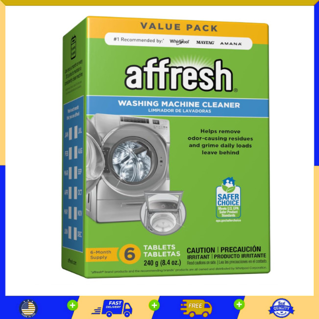 Affresh Washing Machine Cleaner, Cleans Front Load and Top Load Washers