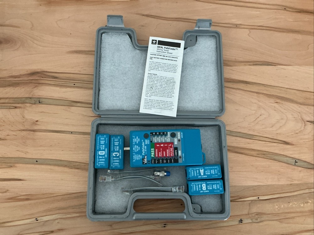 Ideal Industries Pathfinder Wiring Tester-Powers On