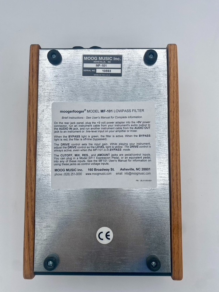 Moog MF-101 Moogerfooger Low Pass Filter