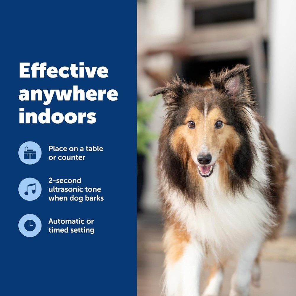 PetSafe Indoor Bark Control - Ultrasonic Trainer - Auto Anti-Barking Solution