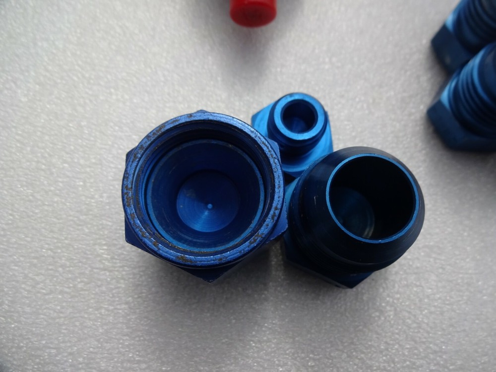 Various Pressure Flared Plug-Tube Fitting, Threaded - Aluminum (59pcs)