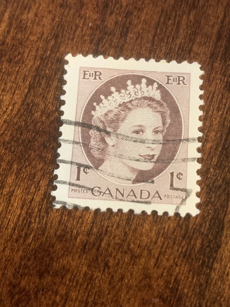 Canada King And Queen 1 Cent, 3 Cent, And 5 Cent Stamps