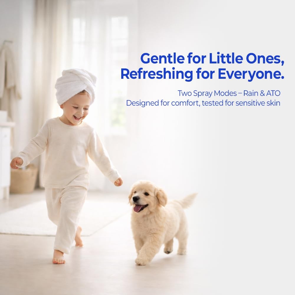 Dr.Piel ATO Filtered Shower Head (Shower ONLY), Handheld White