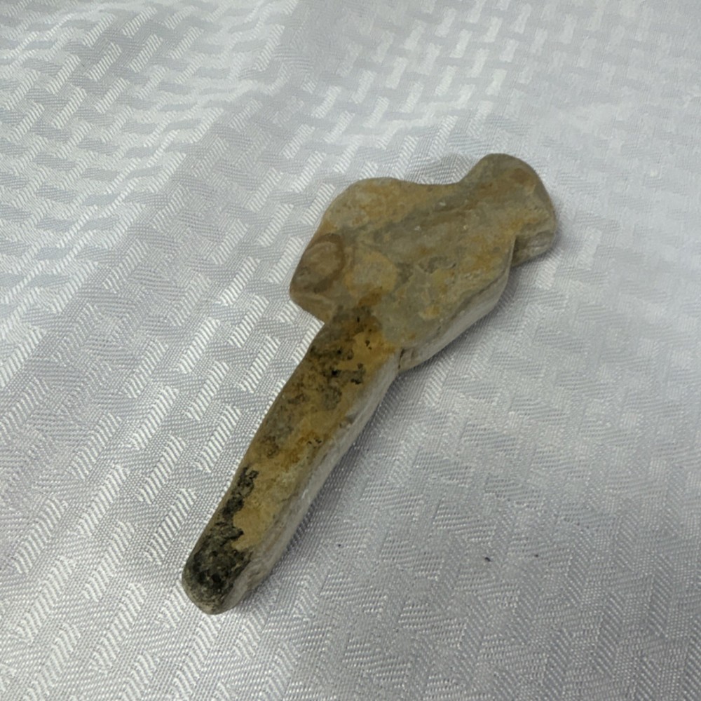 Ancient Indian artifact, stone carving, birdstone , tool