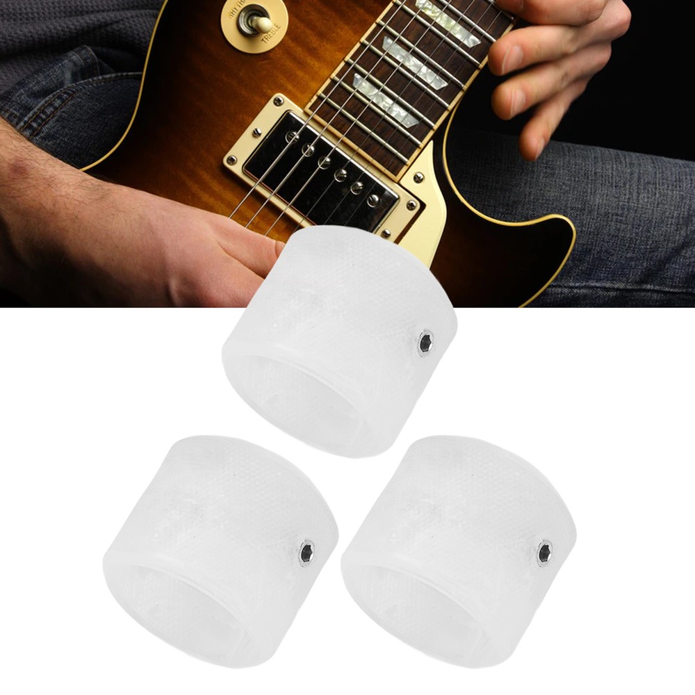 3Pcs Electric Guitar Knob String Potentiometer Controller Instrument Accessory