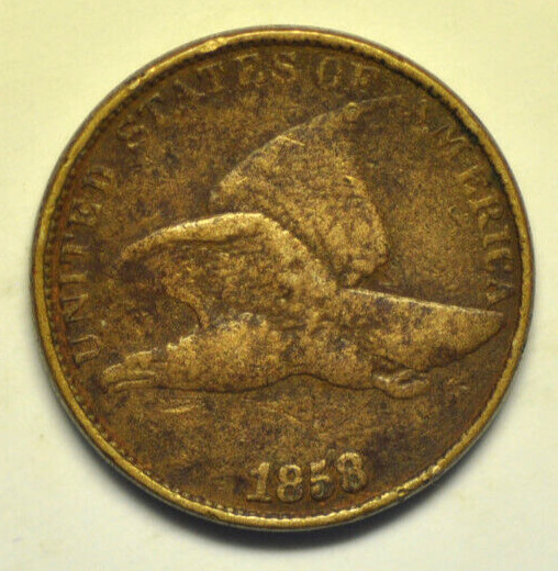 mw19818   Flying Eagle Cent 1858