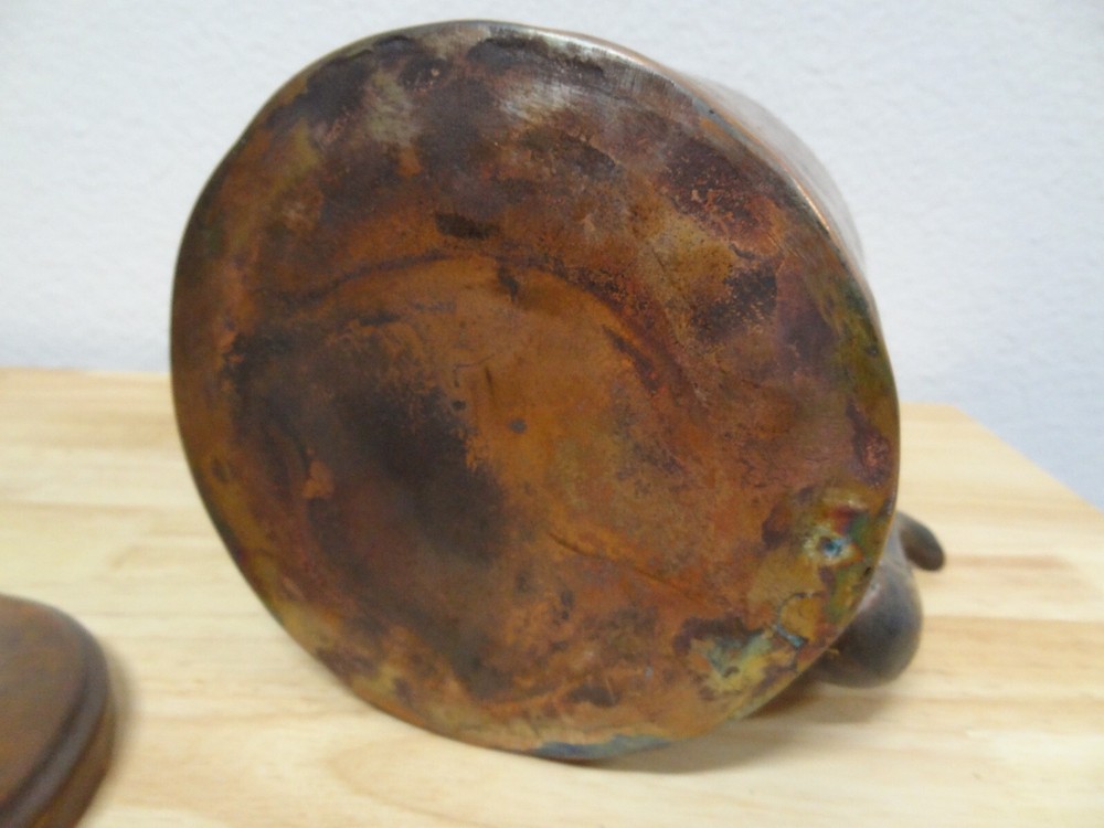 VINTAGE RUSSIAN COPPER POT KETTLE