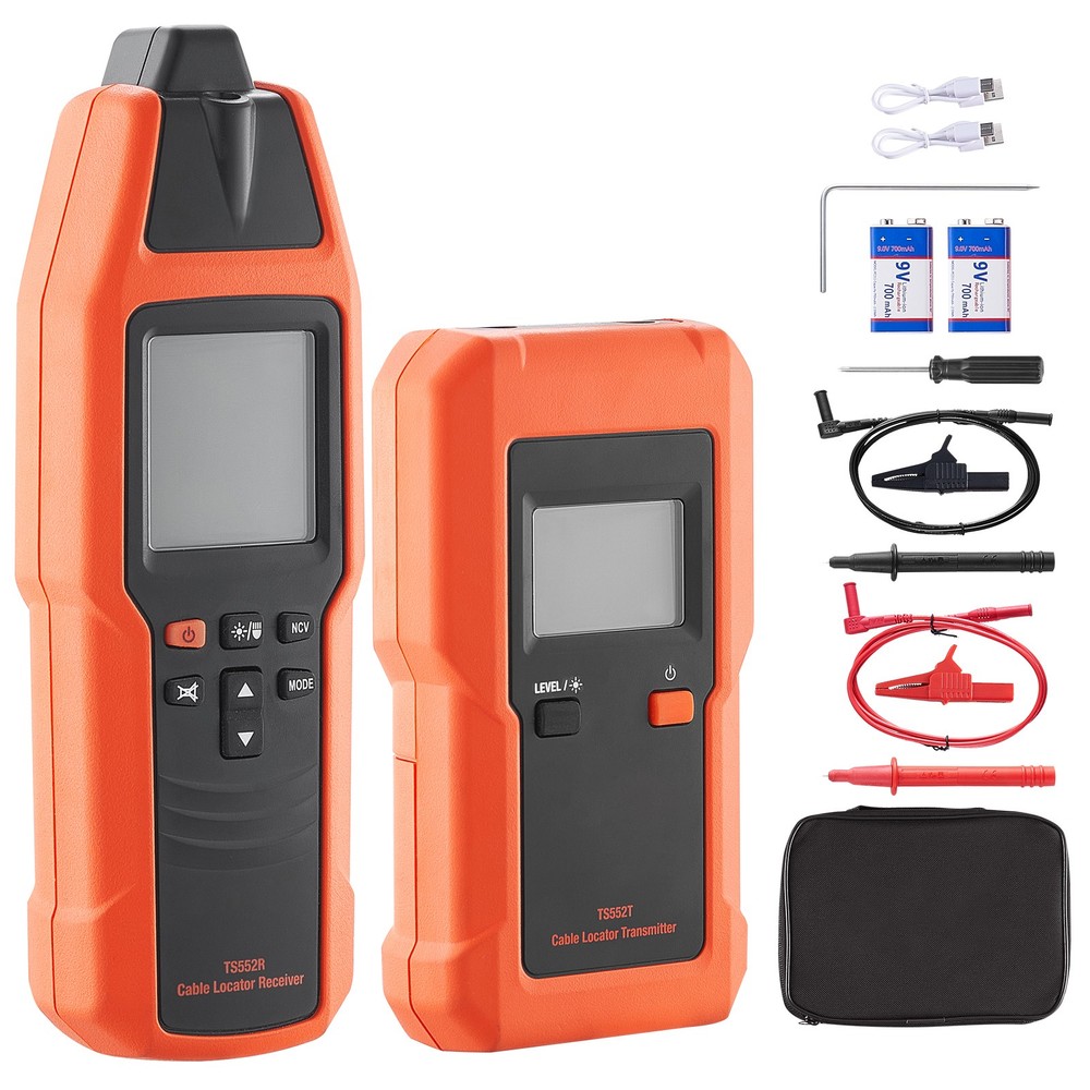 Underground Cable Locator 8.5FT Max. Detection Depth Wire Break Detector