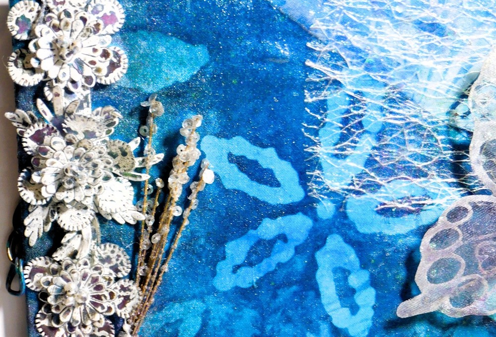 Unique Mixed Media Hanging Art Boards