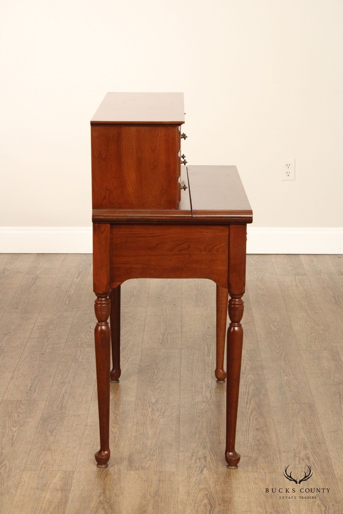 Ethan Allen Traditional Cherry Writing Desk
