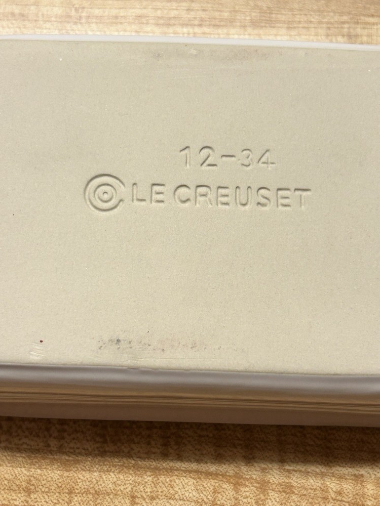 Le Creuset Stoneware Small Rectangular Baker, White