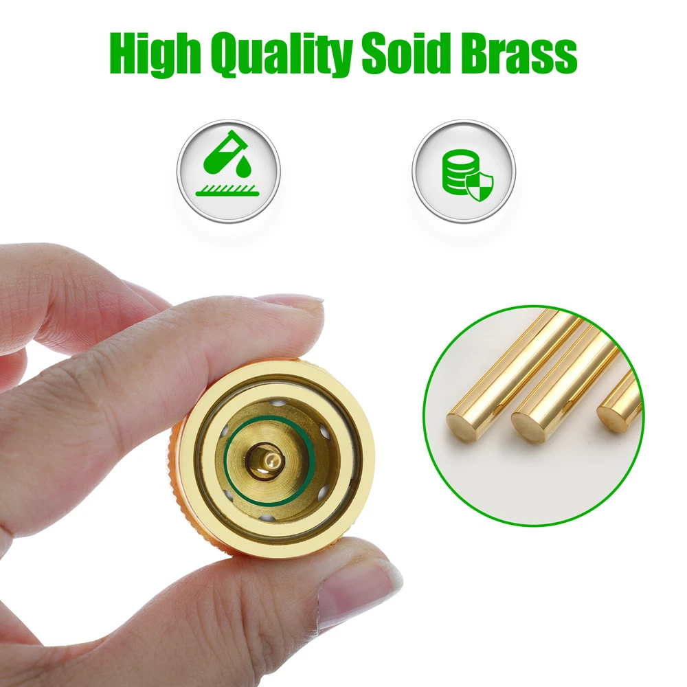4Pcs R1234yf to R134a Quick Adapter High Low Side Connection Quick Coupler USA