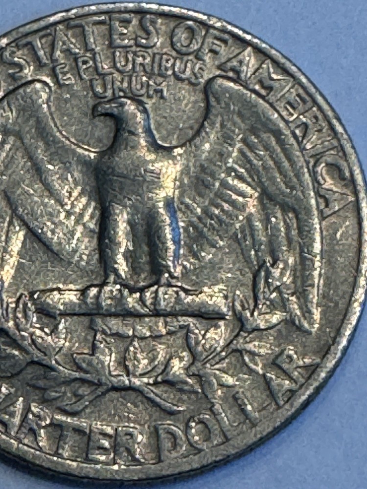 1966 Quarter No Mint Mark & Rim Error Very Rare Multiple Errors