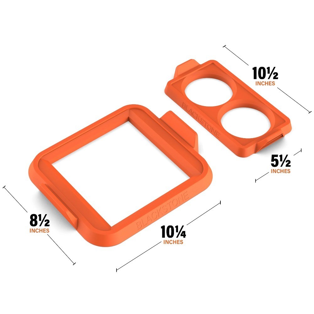 Silicone Egg Ring Set 3 Pcs Circle and Square Non-Stick Omelet Maker