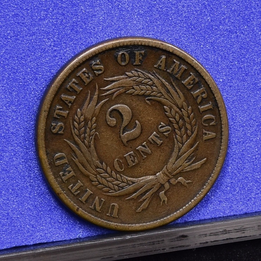 1866 Two Cent Piece - Fine (#58846-L)