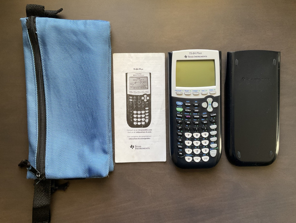 Texas Instruments TI-84 Plus Graphing Calculator Excellent Cond.