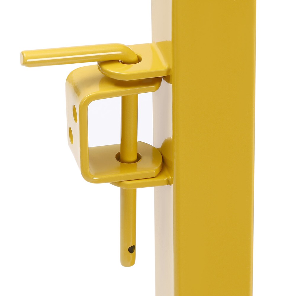 Foldable Mobile Barrier Gate Expandable T-shaped Base Security Gate For School