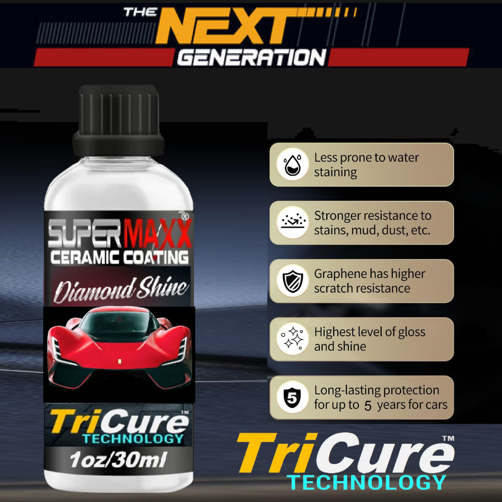 CERAMIC PRO GRADE CAR COATING "ADVANCED "HIGH GLOSS "9H PAINT PROTECTION"-"KIT"
