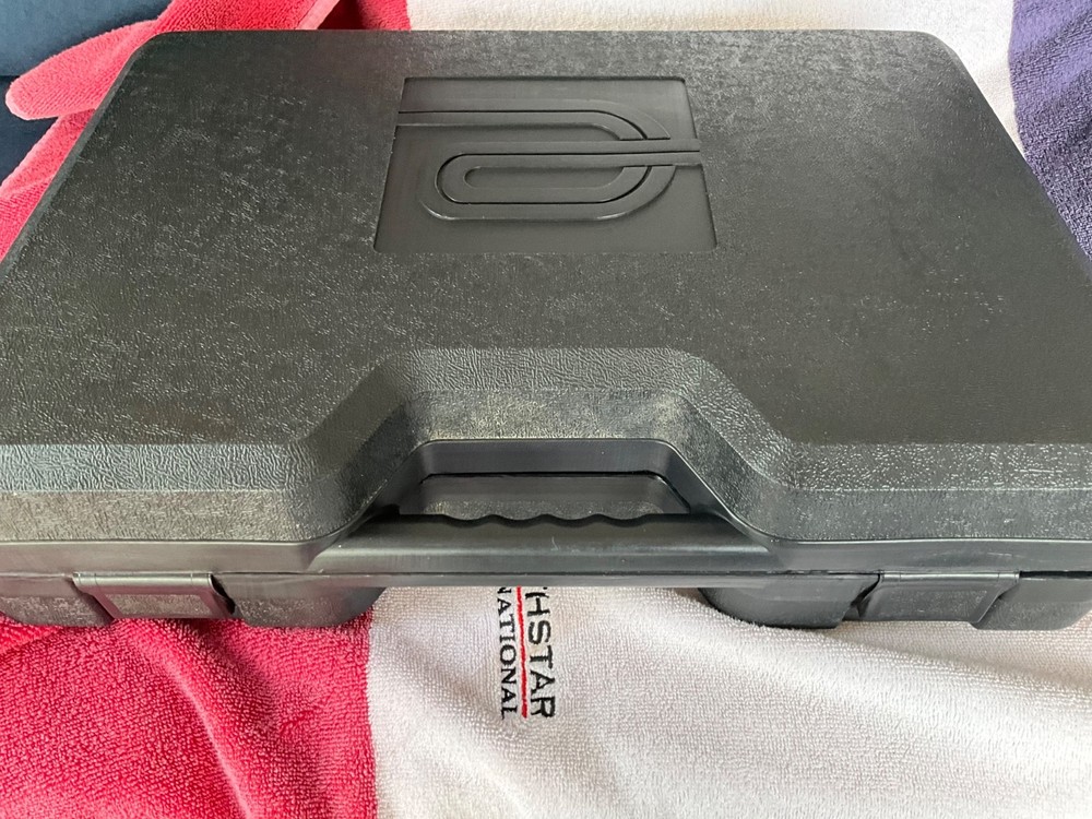 Vtg. NEW Enterprise Emergency Car Kit Jumper Cables Compressor Tools