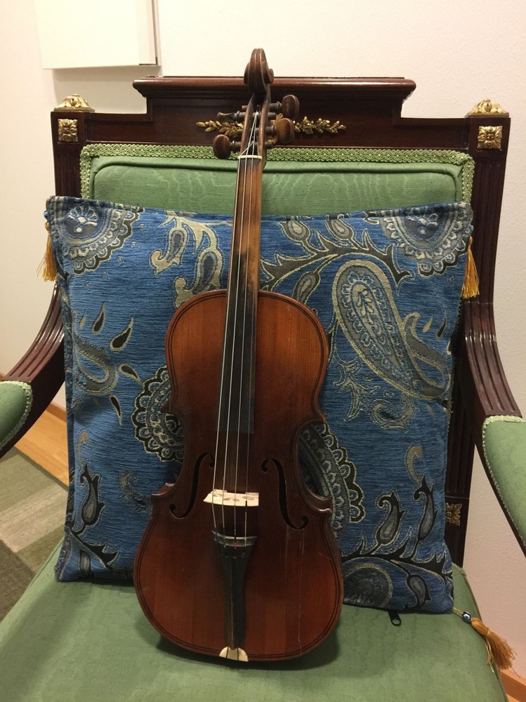 19th century signed 3/4 violin - Restored