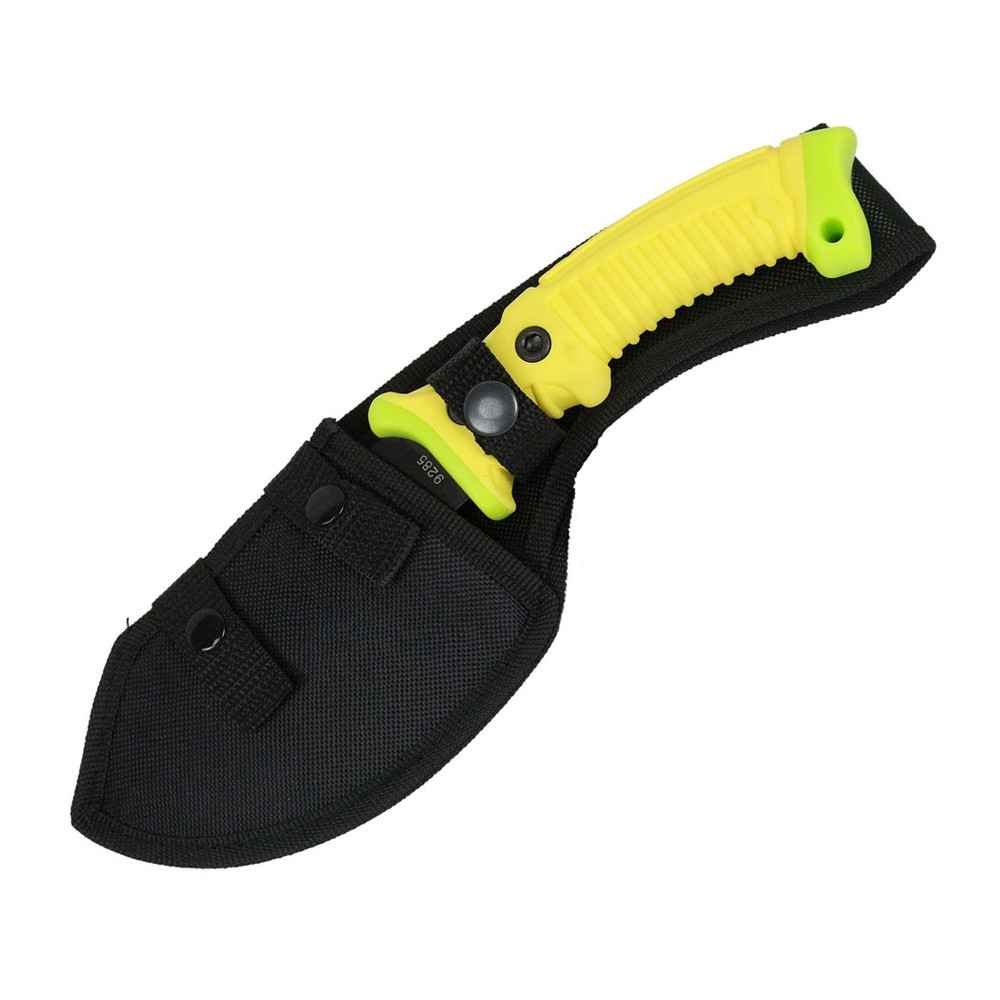 10.5" Hunt-Down Axe with Yellow Rubber Handle