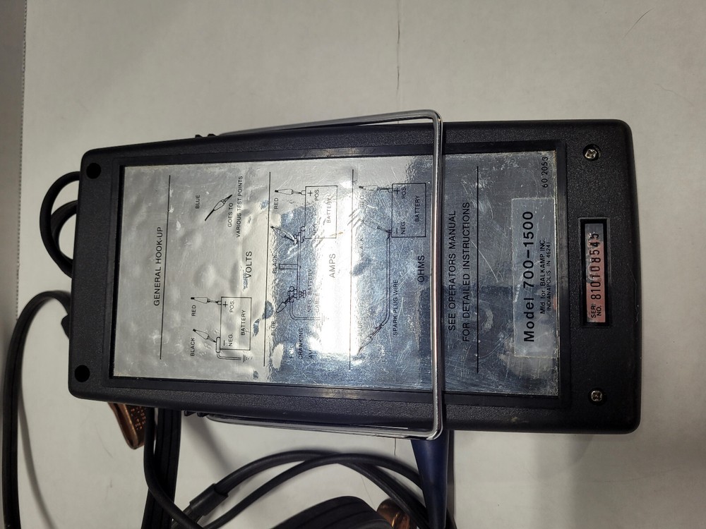 NAPA BALKAMP 700-1500 ENGINE SYSTEMS ANALYZER MICROPROCESSOR DIGITAL