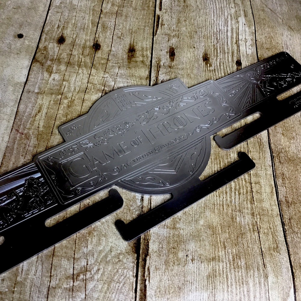 Game of Thrones Virtual Challenges Medal Hanger
