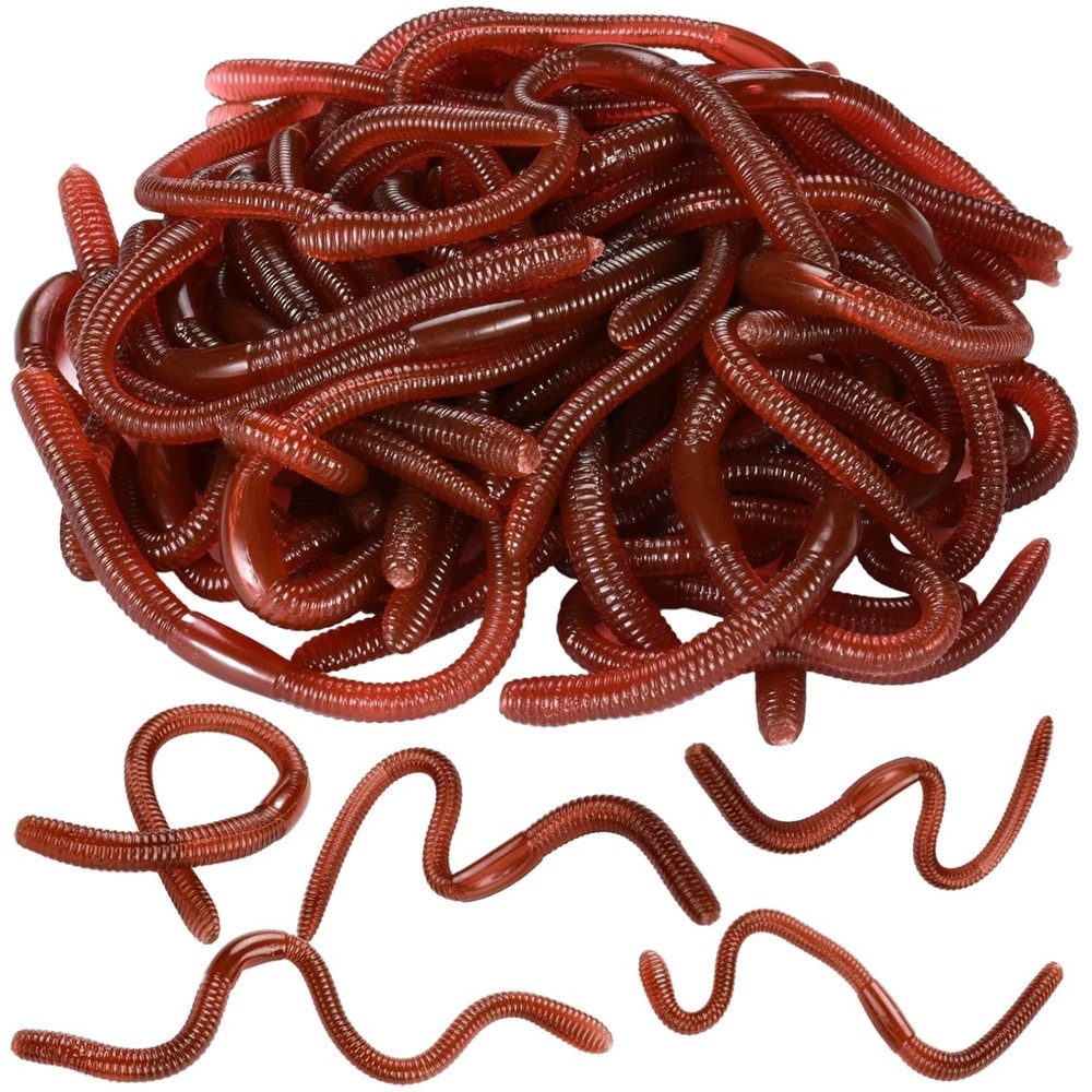 Stretchy Fake Worms Bundle - Halloween Prank