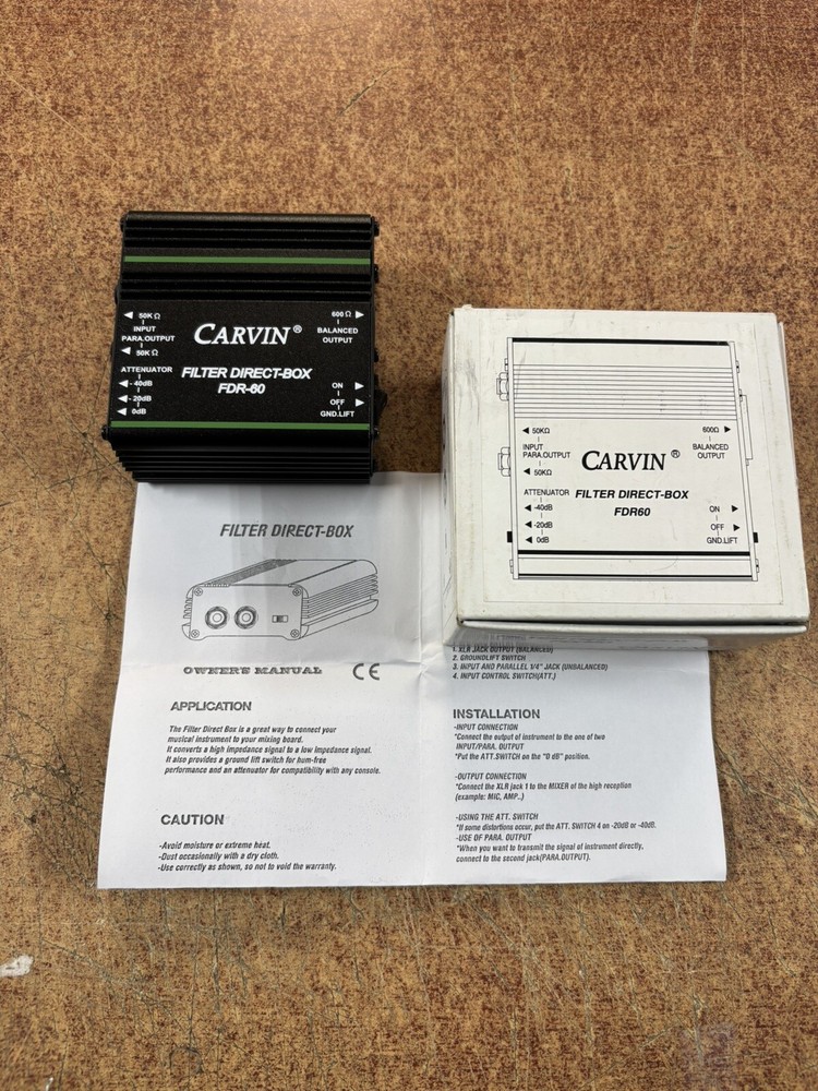 Carvin FDR60 Direct Box