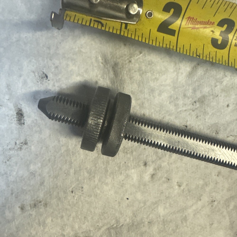 Penncraft 4300 Radial Drill Press Depth Stop Rod With Nuts