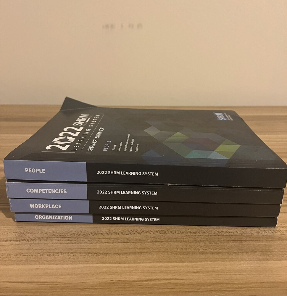 2022 SHRM-CP/SCP Learning System (Books Only)