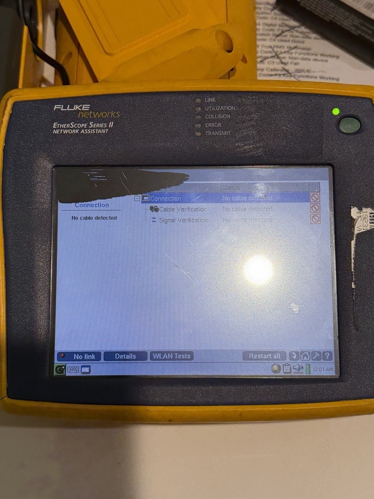 FLUKE NETWORKS ETHERSCOPE SERIES II NETWORK ASSISTANT - SHIPS FAST