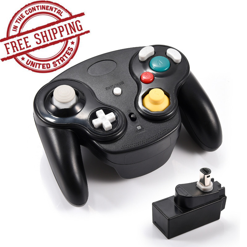 Wireless Controller for Super Smash Bros Gamecube Receiver for NGC GC Console