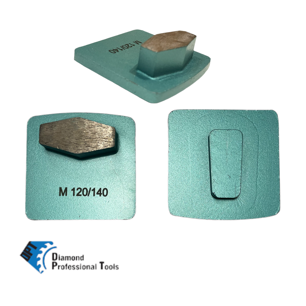 9 Pack Grinding Discs for Husqvarna Grinders Medium Concrete Surface 120 Grit