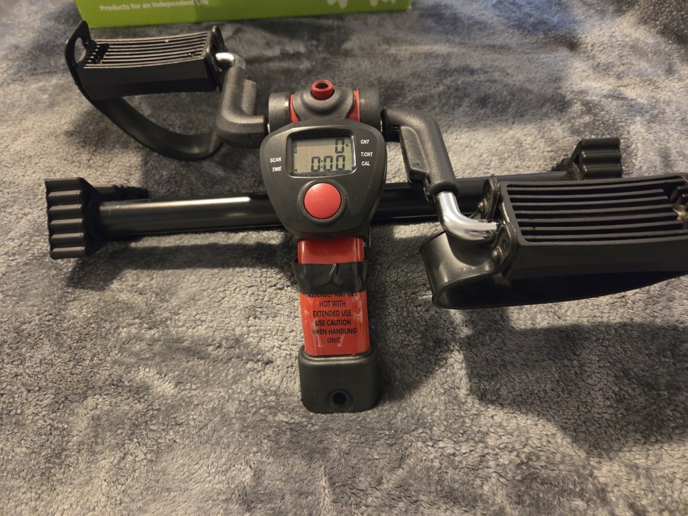 Nova 6002-R Exercise Peddler Digital Display Adjustable Tension Foldable Compact